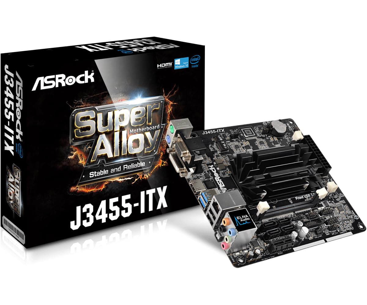 Amazon | ASRockマザーボード&CPUコンボマザーボード J3455-ITX